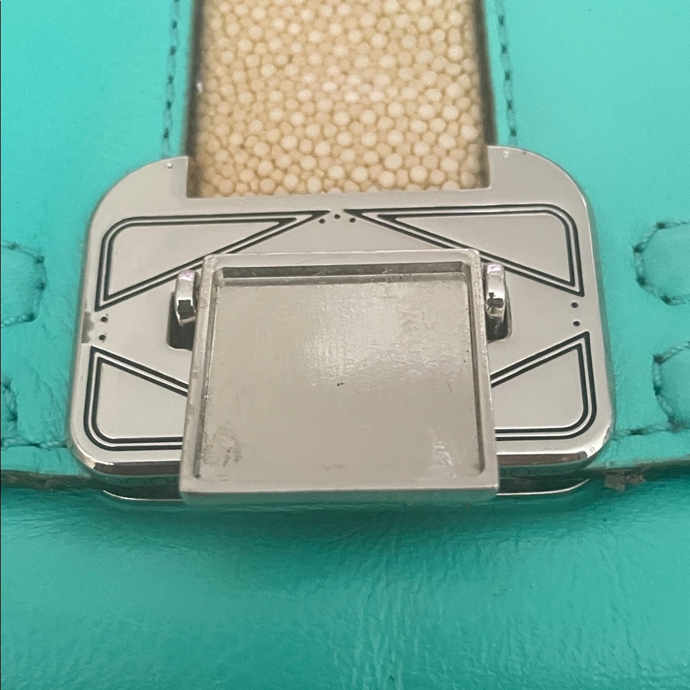 Rebecca minkoff collection Aqua Crossbody Bag with Chain Strap - Picture 5 of 10